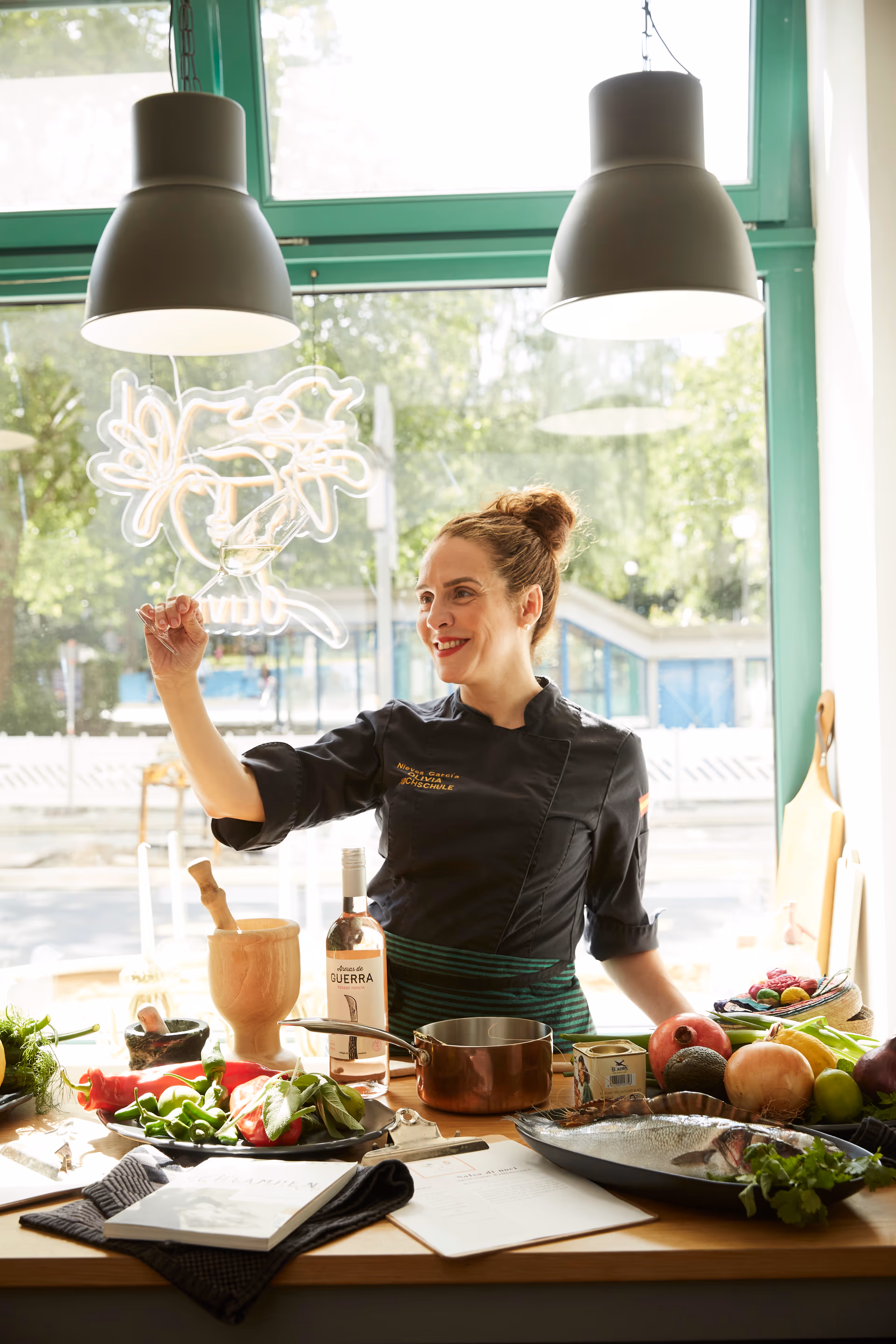 Fertig angerichtetes Gourmet-Gericht