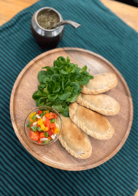 Vegane Empanadas aus dem Kurs Argentina Vegana