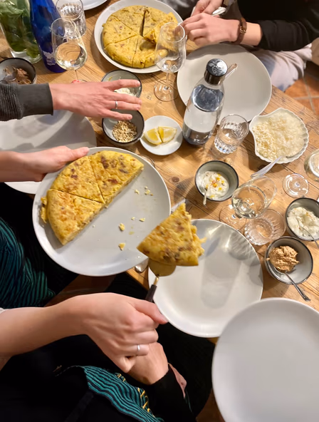 Spanische Tortilla aus dem Kurs Madrid, Valencia, Barcelona