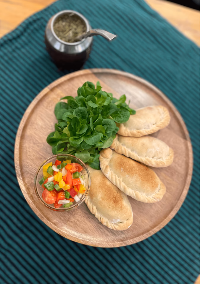 Vegane Empanadas aus dem Kurs Argentina Vegana