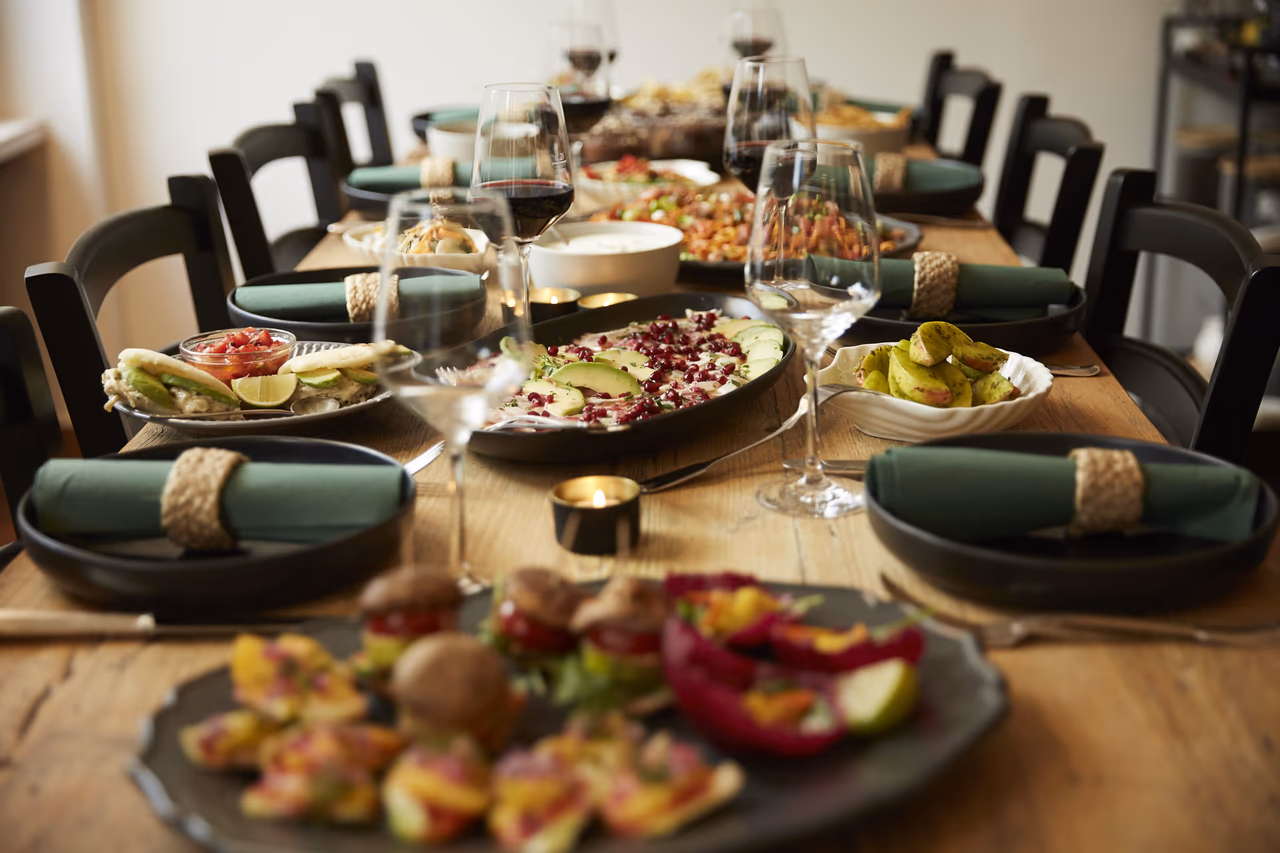 Gedeckte Tafel